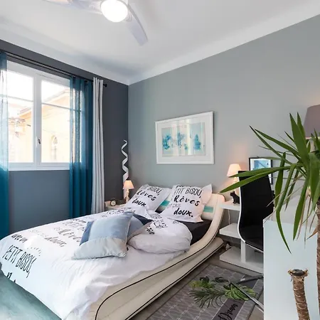 Beau 3 Pieces, 7 Pers, 2 Terrasses, Centre, Calme, Securite Apartamento Nice Exterior foto